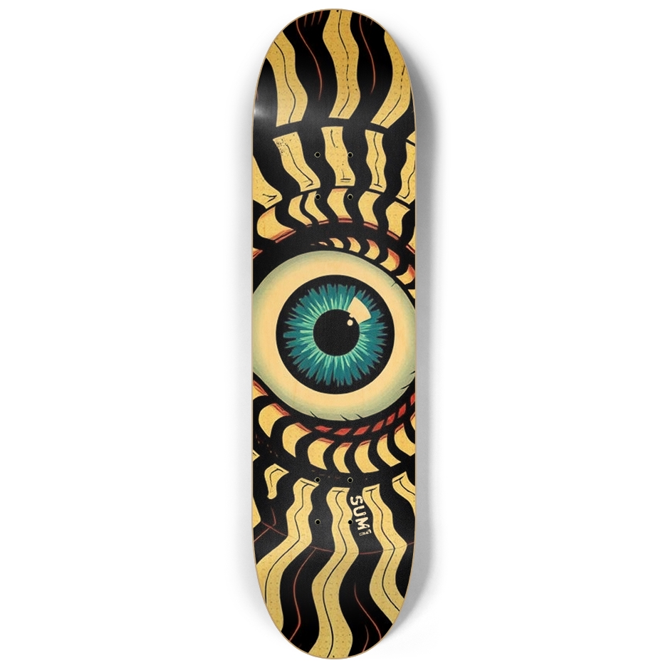 sum1sk8boards eyeball spiral 8 1/4 board
