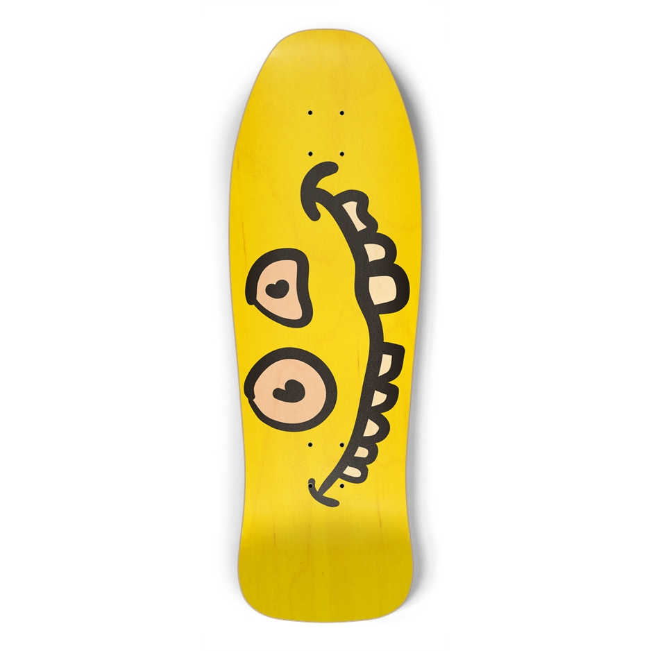 sum1sk8boards lemon head old school shape skateboard