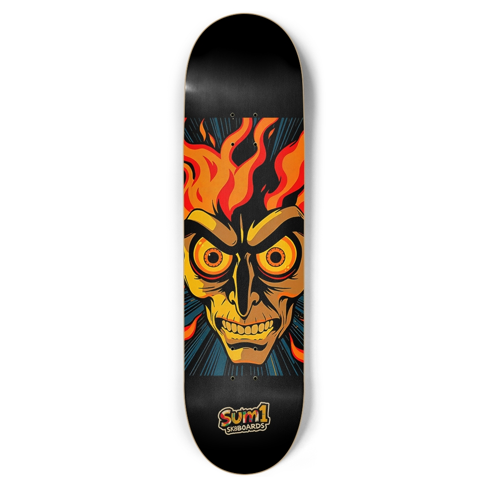 sum1sk8boards furious 8.75 popsicle skateboard