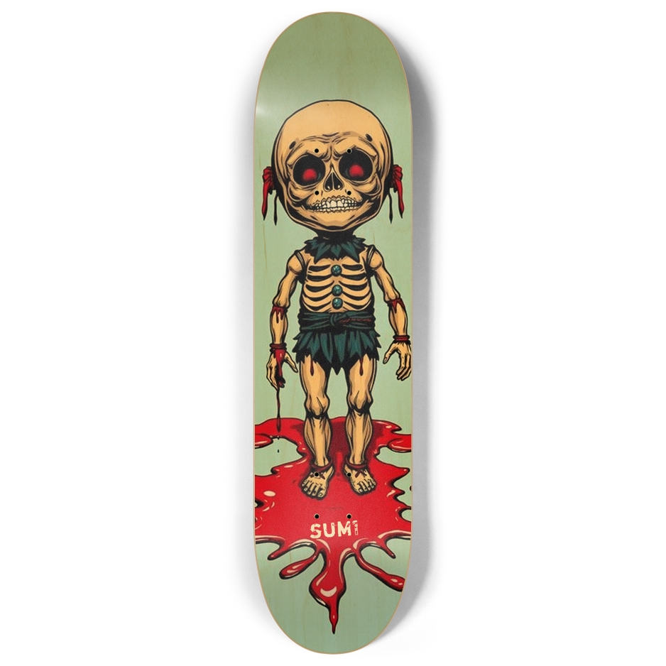 sum1sk8boards pin doll 8" popsicle skateboard