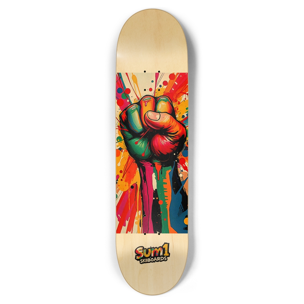 sum1sk8boards rise 8.5 popsicle skateboard