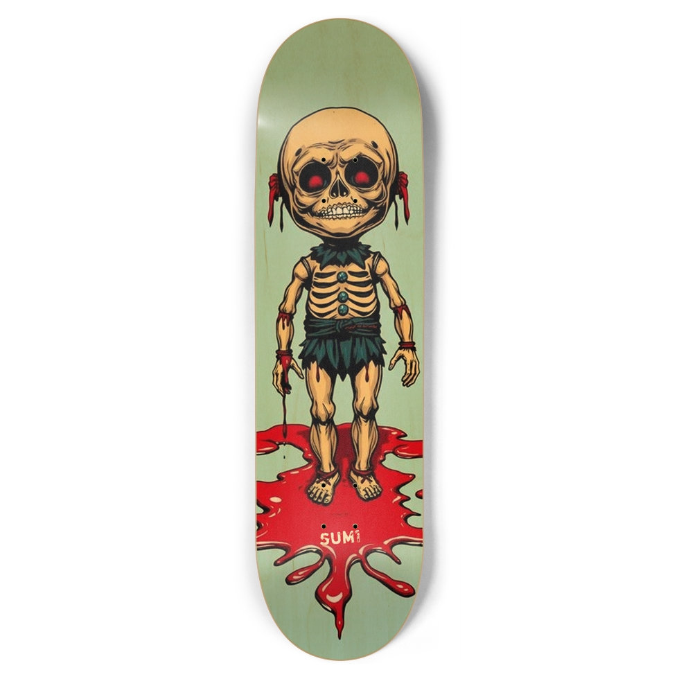 sum1sk8boards pin doll 8.75 popsicle skateboard