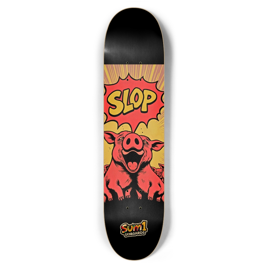 sum1sk8boards slop 7.62 popsicle skateboard