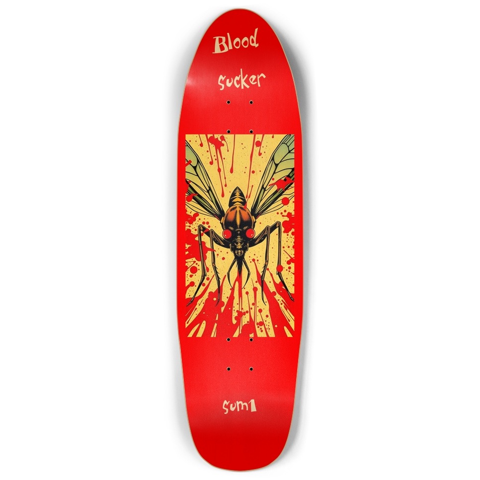 sum1sk8boards blood sucker punk nose pool board