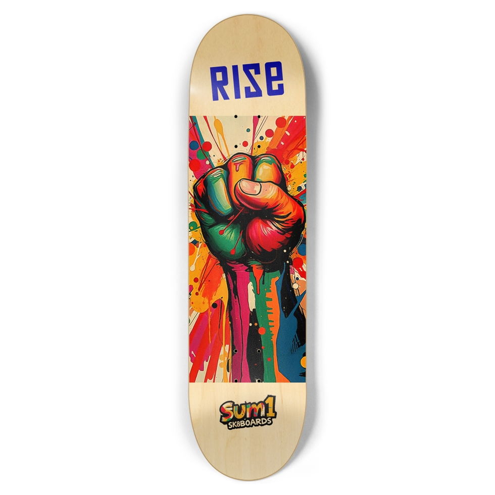 sum1sk8boards rise 8.5 popsicle skateboard