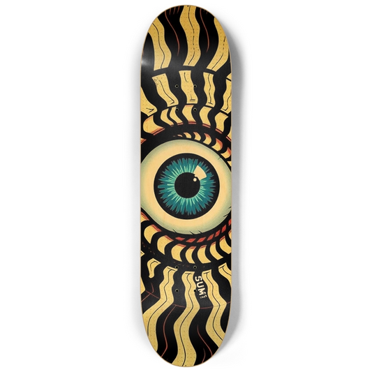 sum1sk8boards eyeball spiral 8 1/4 board