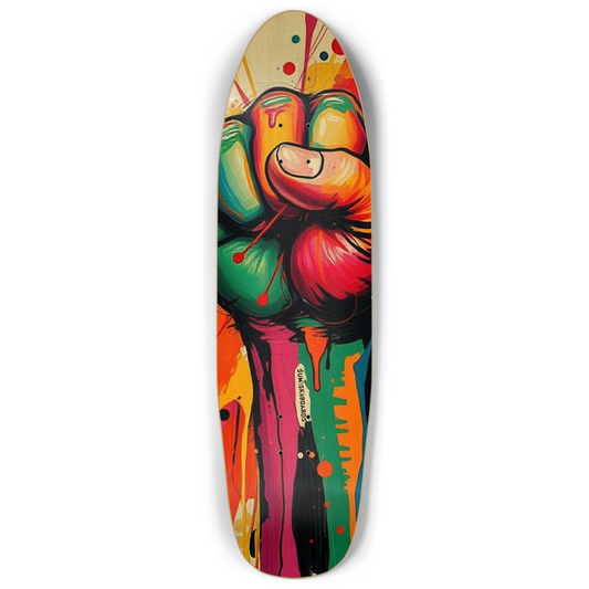 sum1sk8boards rise punk nose pool board