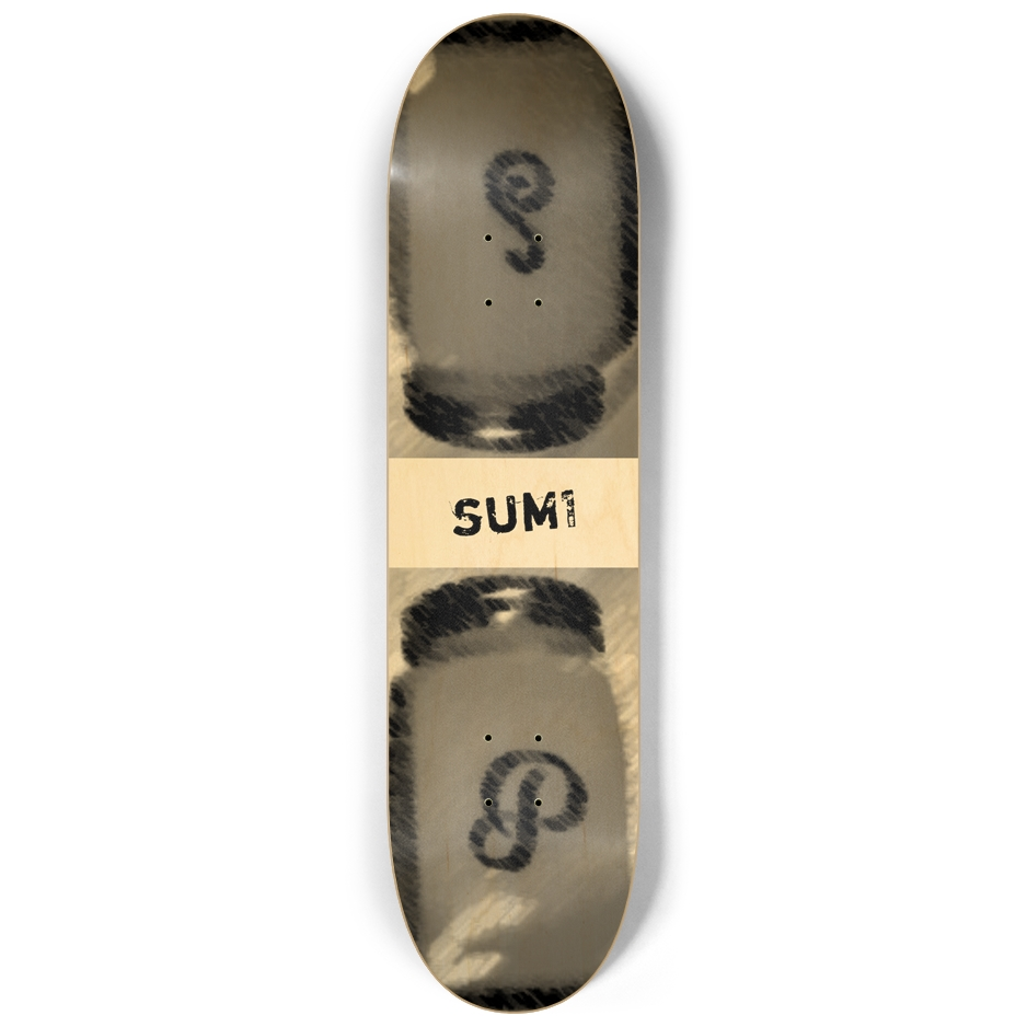 Sum1sk8boards salt & pepper 8 1/4 deck