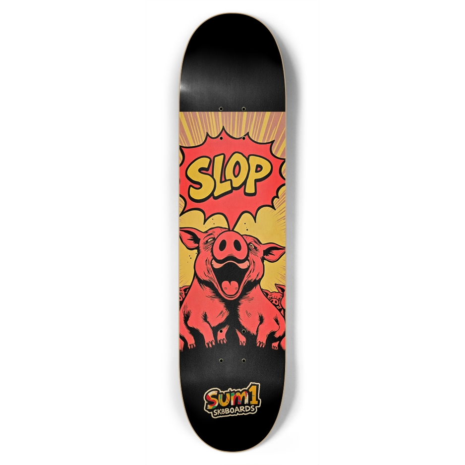 sum1sk8boards slop 7.75 popsicle skateboard