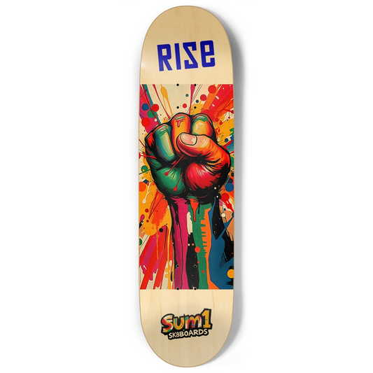 sum1sk8boards rise 9" popsicle skateboard