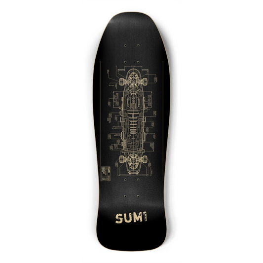 sum1sk8boards sk8ship old school shredder shape