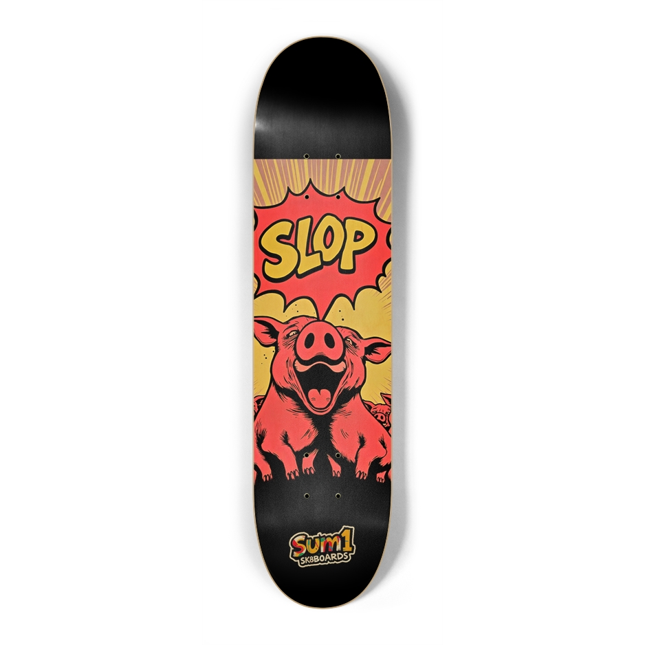sum1sk8boards slop 7.25 popsicle skateboard