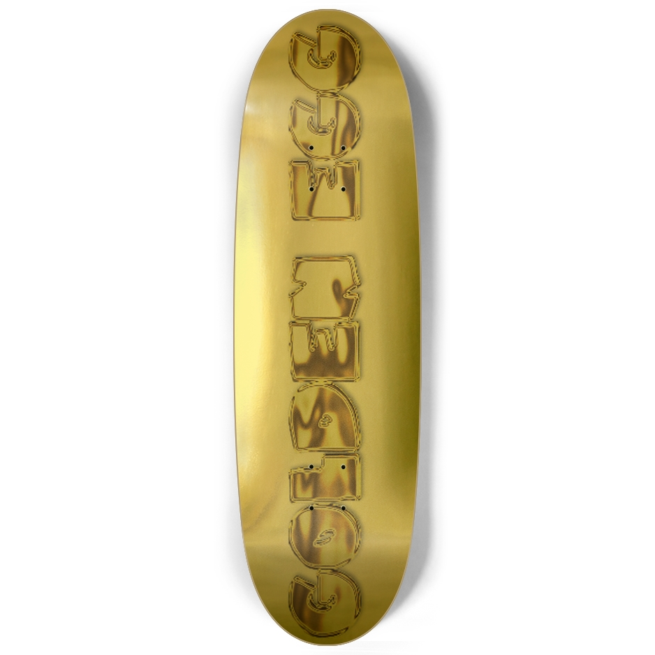 sum1sk8boards Golden egg egg shape board