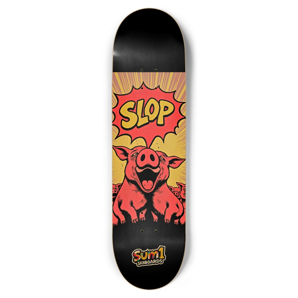 sum1sk8boards slop 8.75 popsicle skateboard