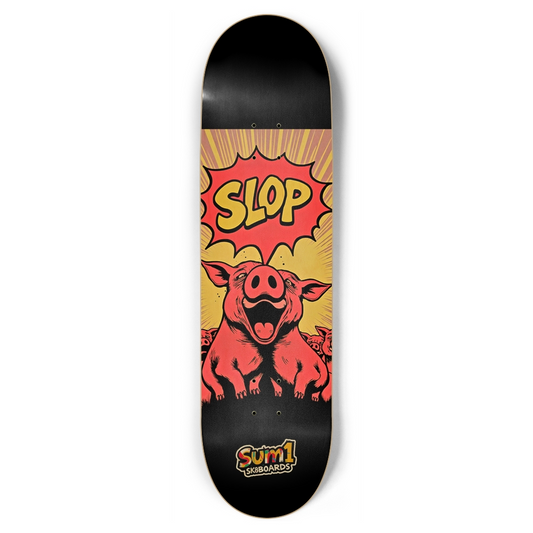 sum1sk8boards slop 8.75 popsicle skateboard