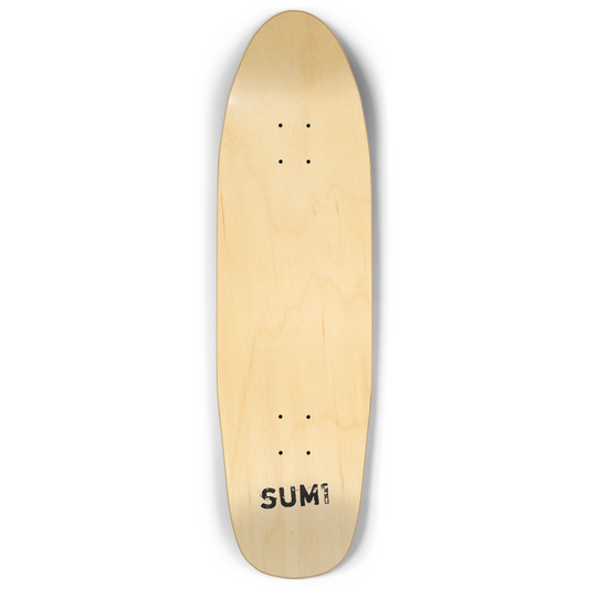 sum1sk8boards blank natural punk nose pool board