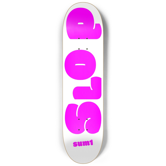 sum1sk8boards slop 8.25 popsicle skateboard
