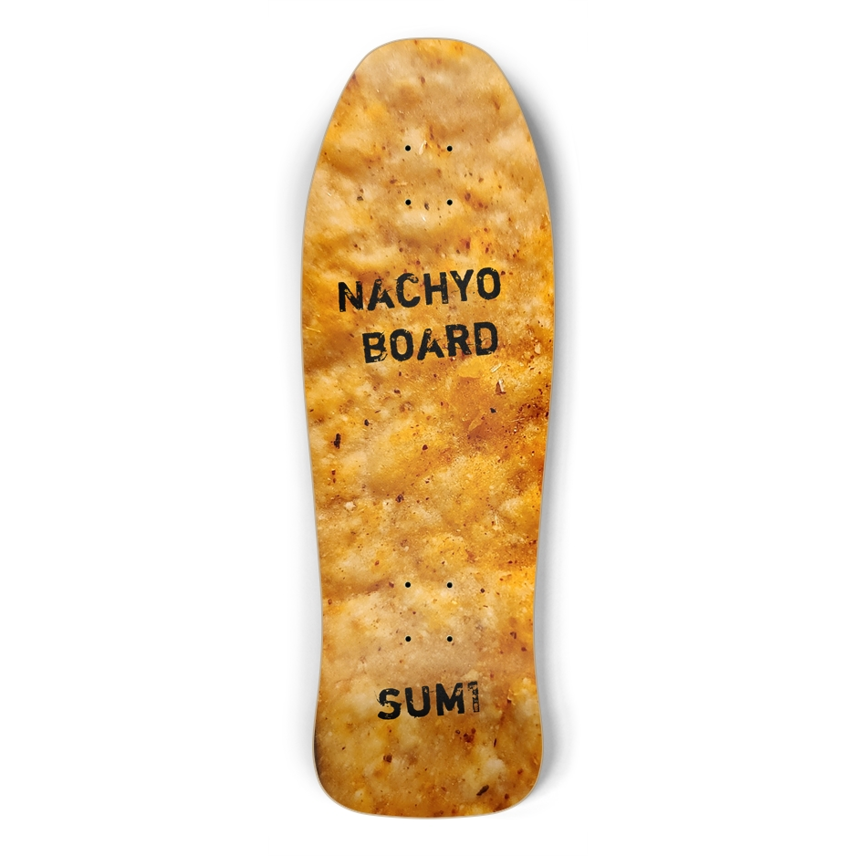 sum1sk8boards nacho chip shredder shape board