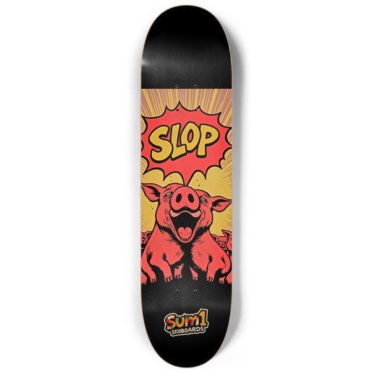 sum1sk8boards slop 8.25 popsicle skateboard