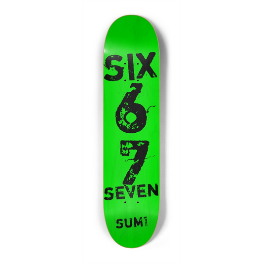 sum1sk8boards 6 7 six seven 7.25 popsicle skateboard