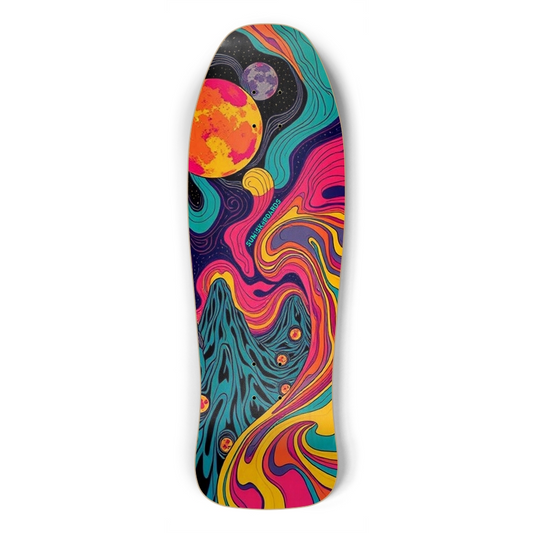 sum1sk8boards cosmic galaxy shredder shape board