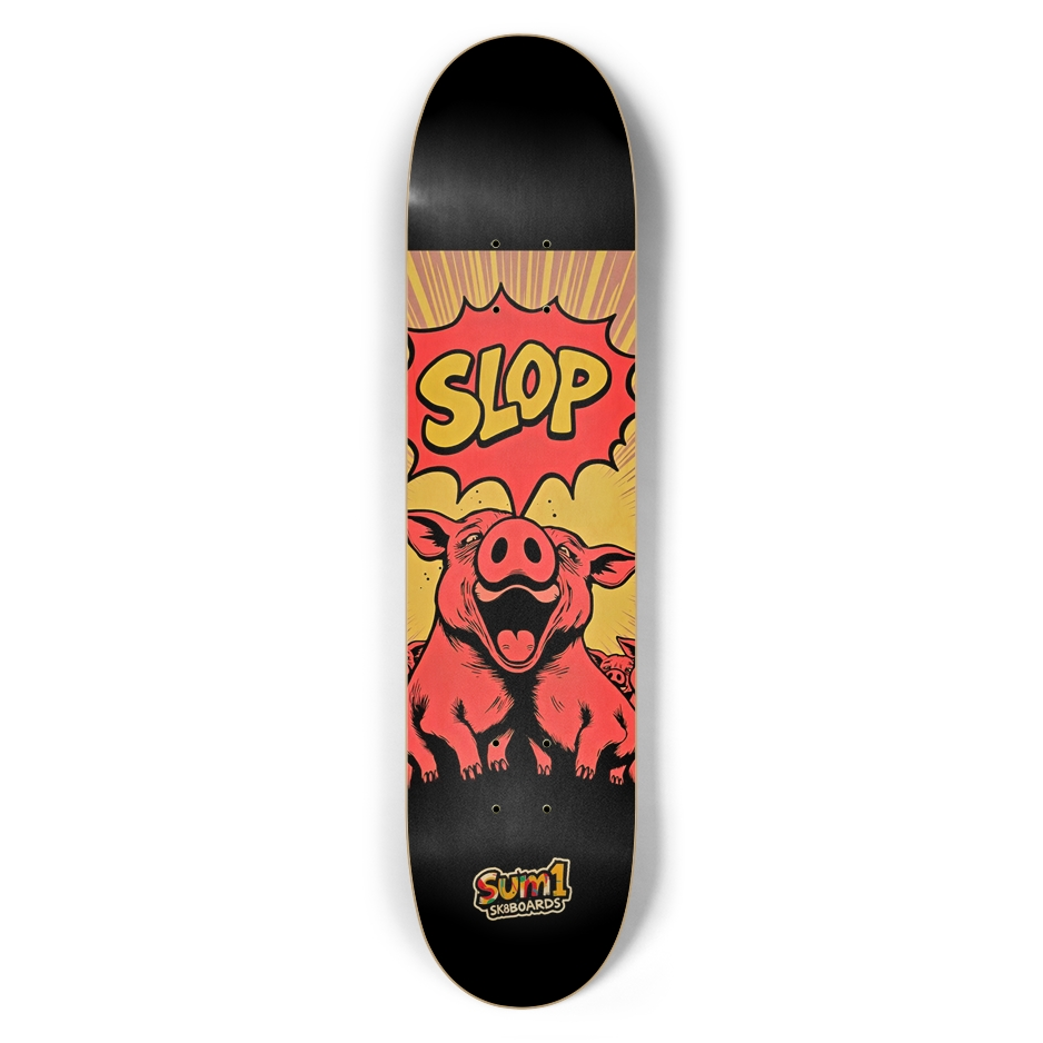 sum1sk8boards slop 7.5 popsicle skateboard
