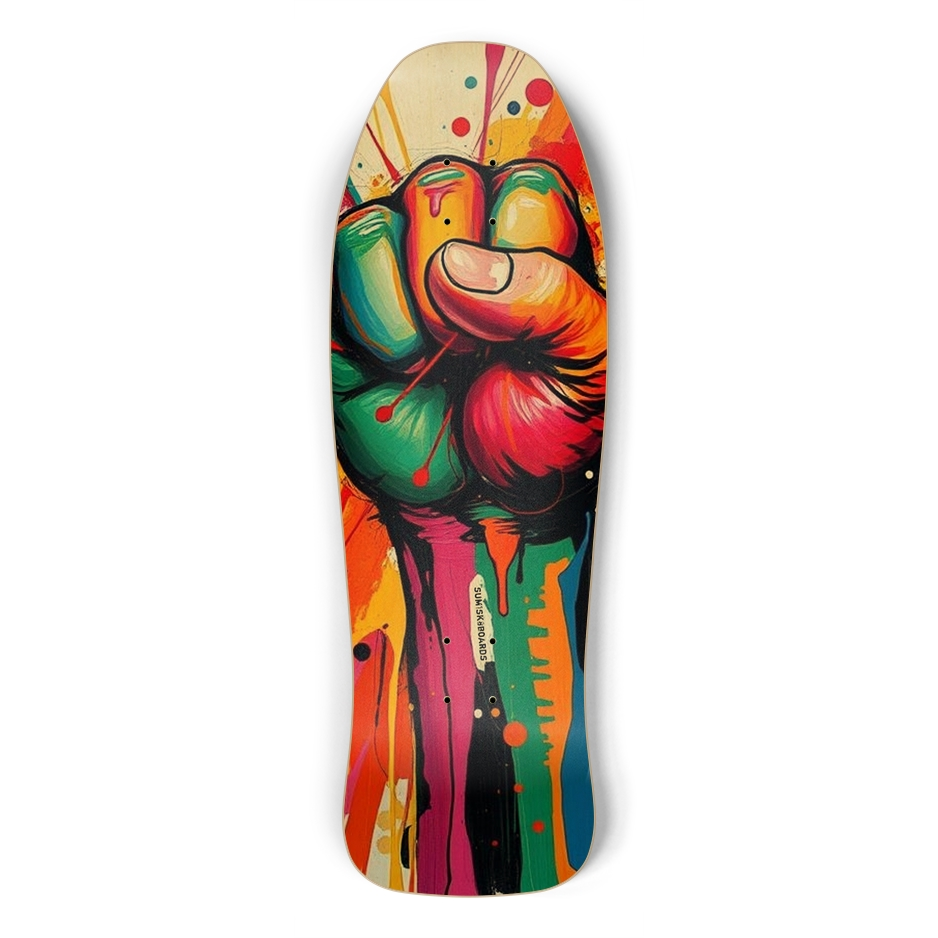 sum1sk8boards rise shredder shape board